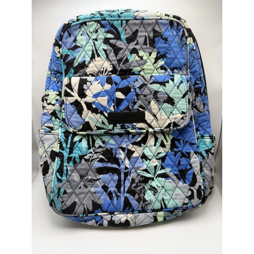 Vera Bradley Quilted Camofloral Small Backpack Retired